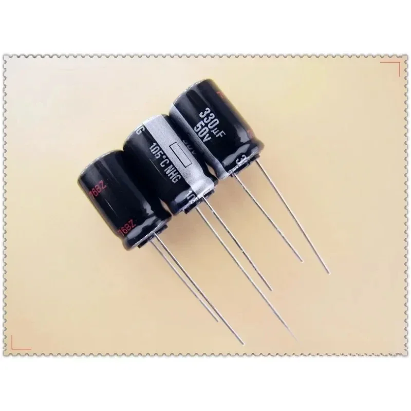 10PCS/50PCS Panas NHG Series 50V330uF Electrolytic Capacitor 10×16mm