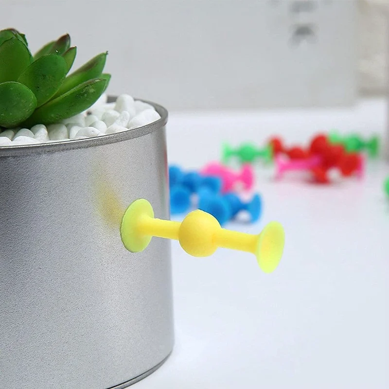 9pcs/set Pop Little Suckers Darts Assembled Sucker Suction Cup Educational Building Block Toy Girl&Boy Kids Gifts Fun Game