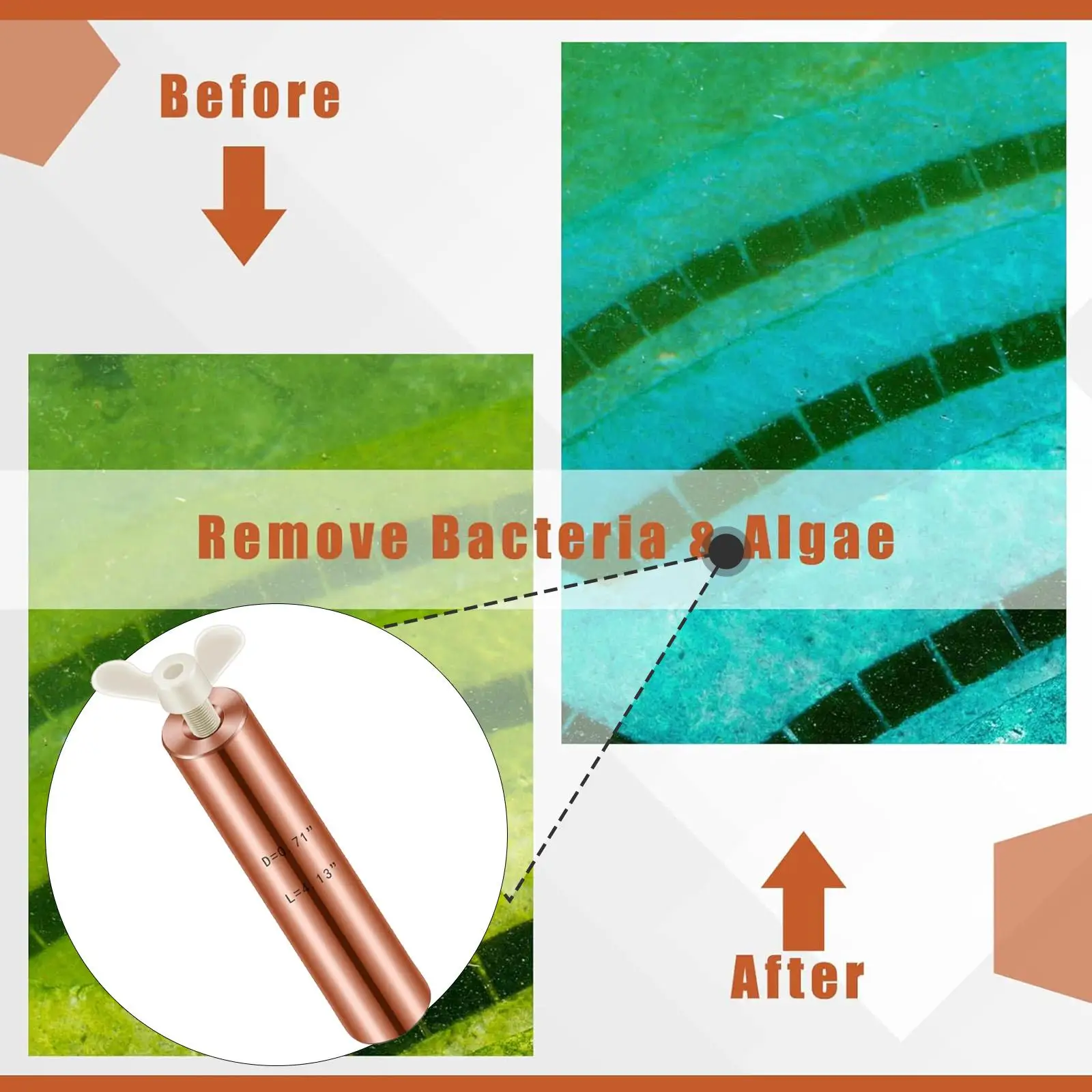 

Solar Pool s Copper Alloy High Performance Auto Cleaner Save Costs Easy