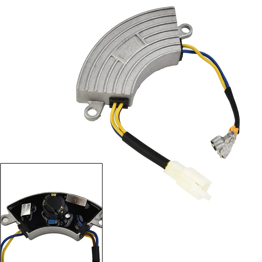 

Diesel Generator 3.5KW Peak Power Generator Voltage Regulator 1pcs 40mm 6 Wires Rectifier 250V 3500 Watt Generator