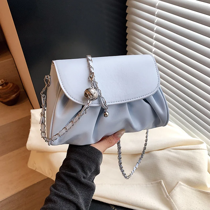 

Wrinkled Cloud Bag Armpit Bag Fashionable Crossbody Bags for Women Shoulder Bags Purse and Handbags Designer Bags Сумка Женская