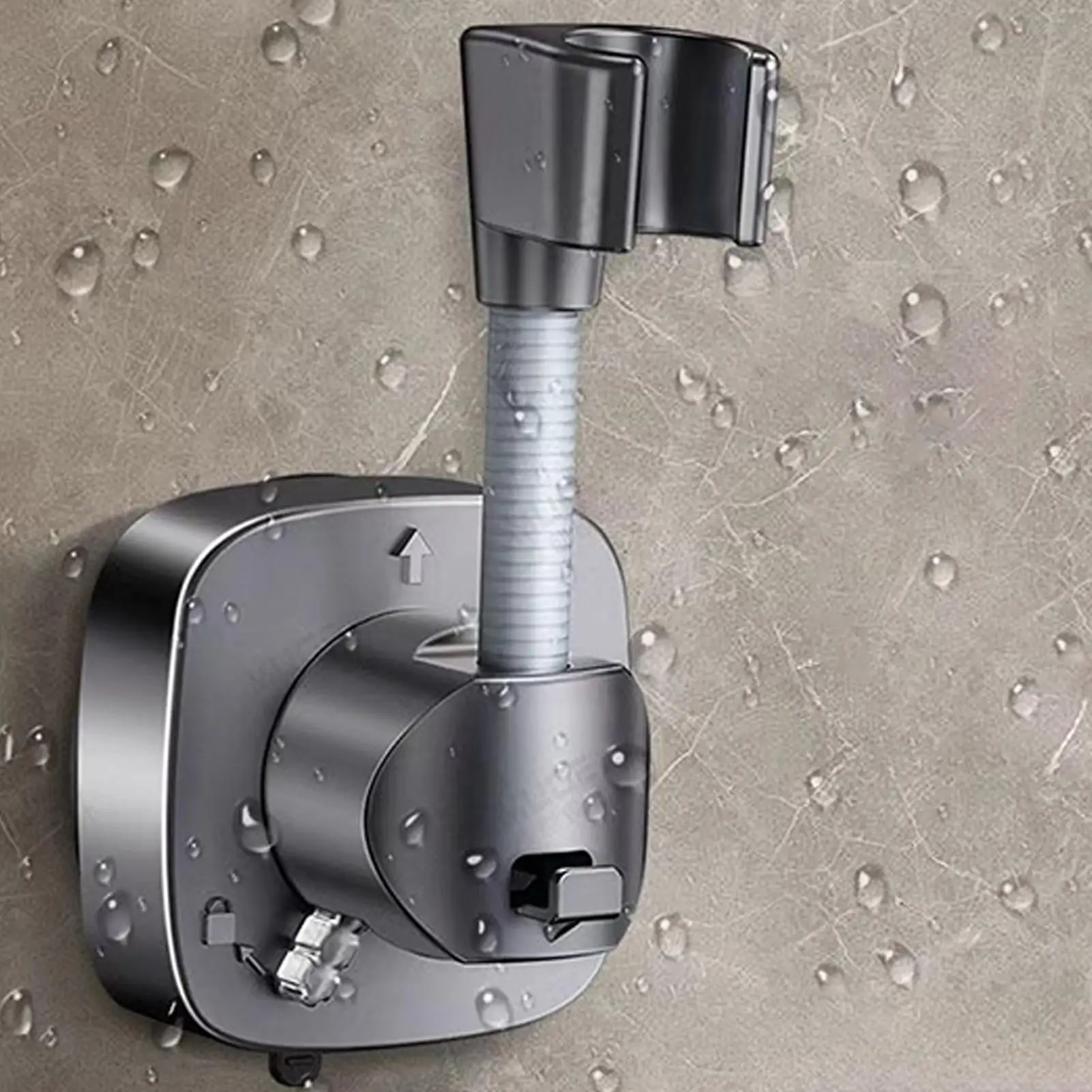 

Handheld Shower Head Holder Suction Cup Design Shower Head Bracket 360 Adjustable Suction Cup Wall Mounted Shower Holder