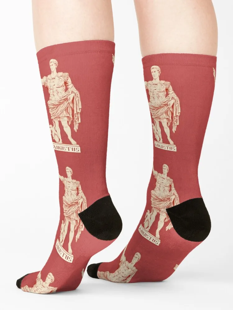 Augustus’s statue Socks socks cotton cute socks cool socks Designer Man Socks Women\'s