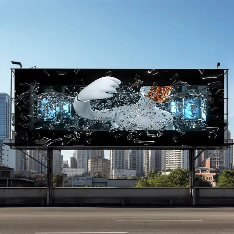 Outdoor Fixed Led Display Billboard Sign Board Signage Advertising Screen High Brightness Waterproof