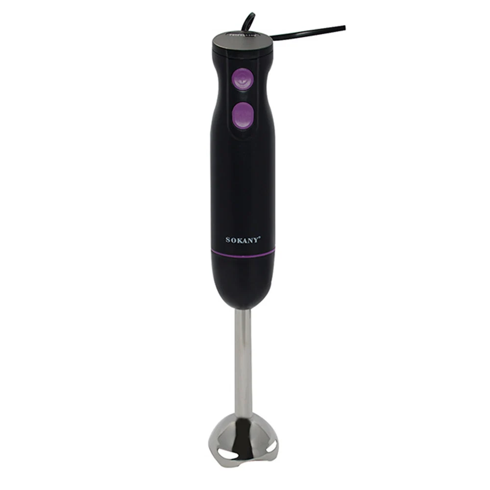 Electric Immersion Hand Mixer, 300 Watt 2 Speed Mixing with Stainless Steel Blades for Smoothies, Egg Beating, Baby Food