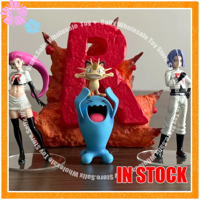 

In Stock Rocket Team Anime Figures Jessie James Figures Pvc Model Room Ornament Collection Modle Figure Figurine Collection Gift