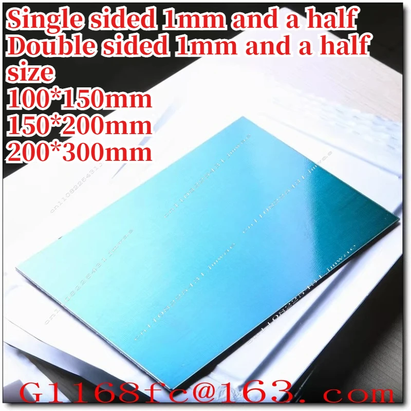 1pcs Positive Light Plate Photosensitive Circuit Board PCB Fiberglass FR-4 Replacement