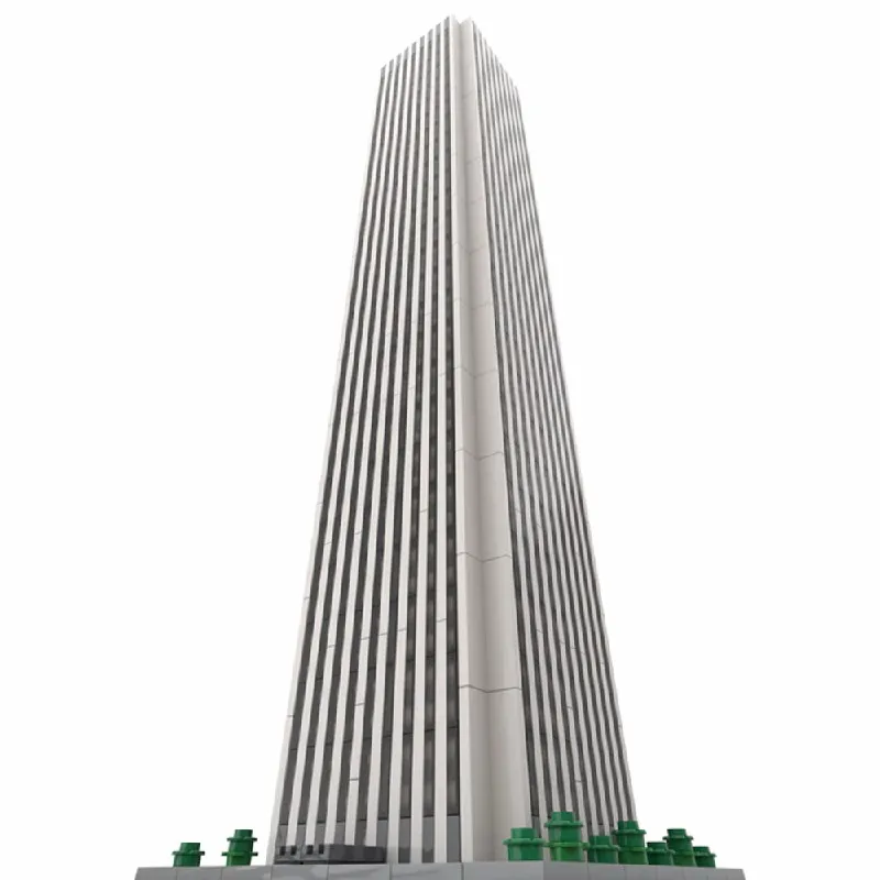 Ensembles de construction de maison centrale de Chicago, Kit de modèles de blocs de construction modulaires d'architecture de magasin d'appartement de ville, cadeau pour enfants 1926 pièces