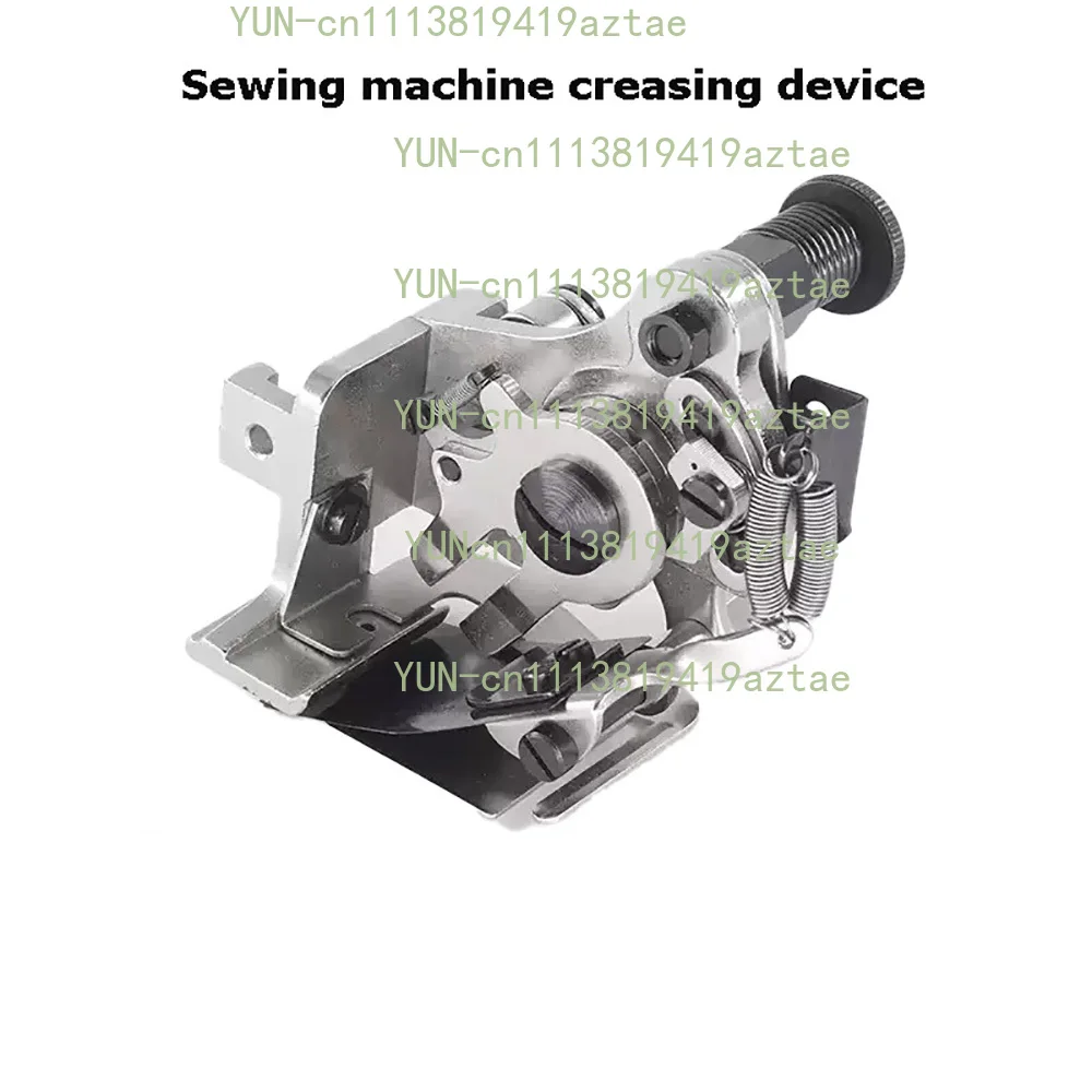 Foot Pleated Device Industrial Flat Car Sewing Machine Thin Material with One Needle and Tight Wrinkle Presser