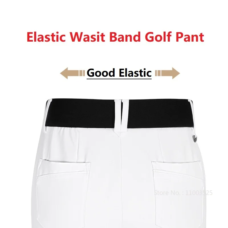 Pgm New Golf Wear for Women Casual Sports Flared Golf Pants Autumn Spring High-waisted Trousers Elastic Waist Long Sweatpants