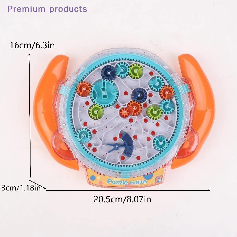 Labirynt z kulkami 3D, zabawka edukacyjna Montessori, plansza labiryntowa z przekładniami, kulka do nawlekania, zabawka antystresowa dla dzieci, prezent urodzinowy