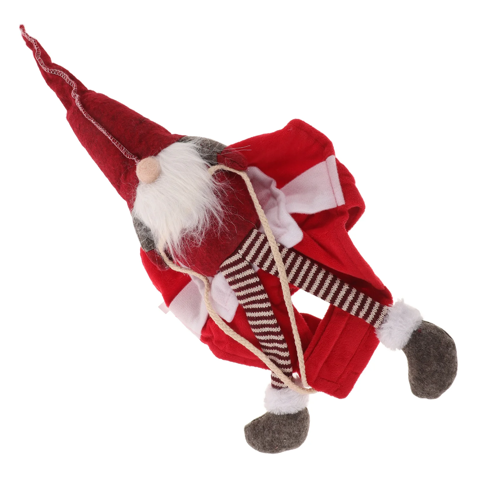 

Pet Christmas Dog Clothes Saddle Santa Gnome Riding Costume Warm Cosplay Outfit Puppy Party Dog Clothes Warm Pet Garment