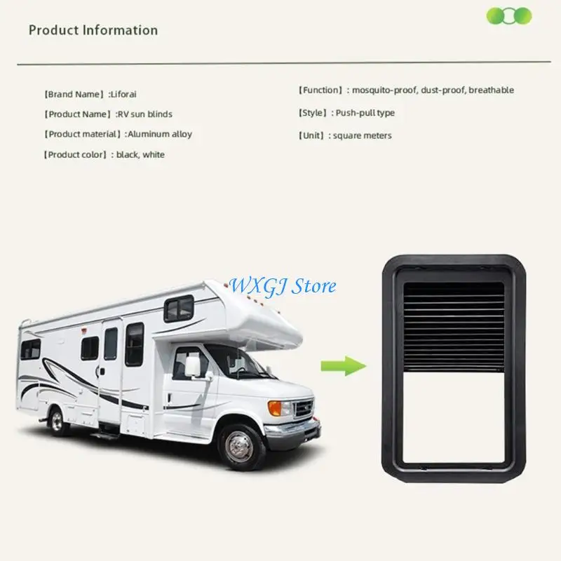 37JE Privacy & Sun Blocking  Door Shade Cellular  Door Window Blind Travel Trailer Pleated Door Shade Simple Install