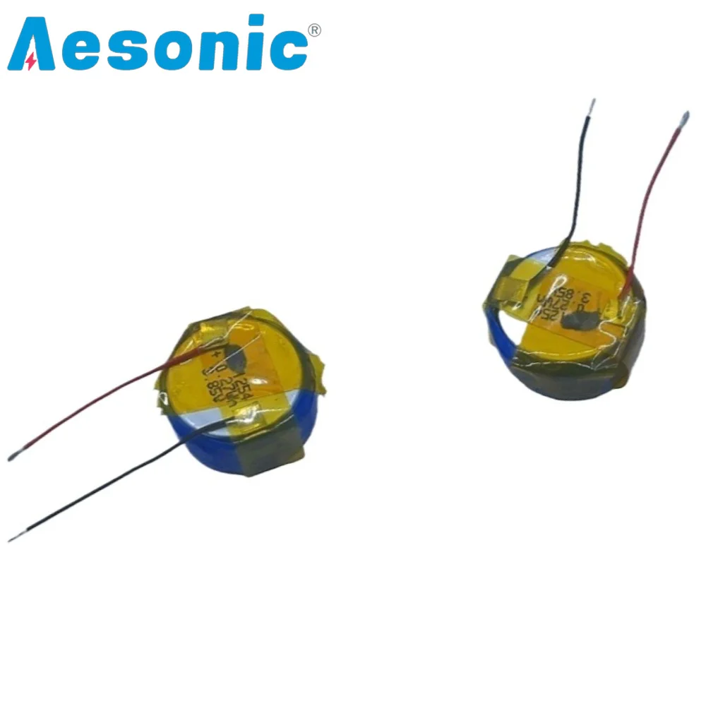 2PCS ICR1254 Earphone Battery for Anker SoundCore Liberty Air 2 Pro A3951 Liberty Air 3 Pro Soundcore 3 Pro / Liberty 2 Pro