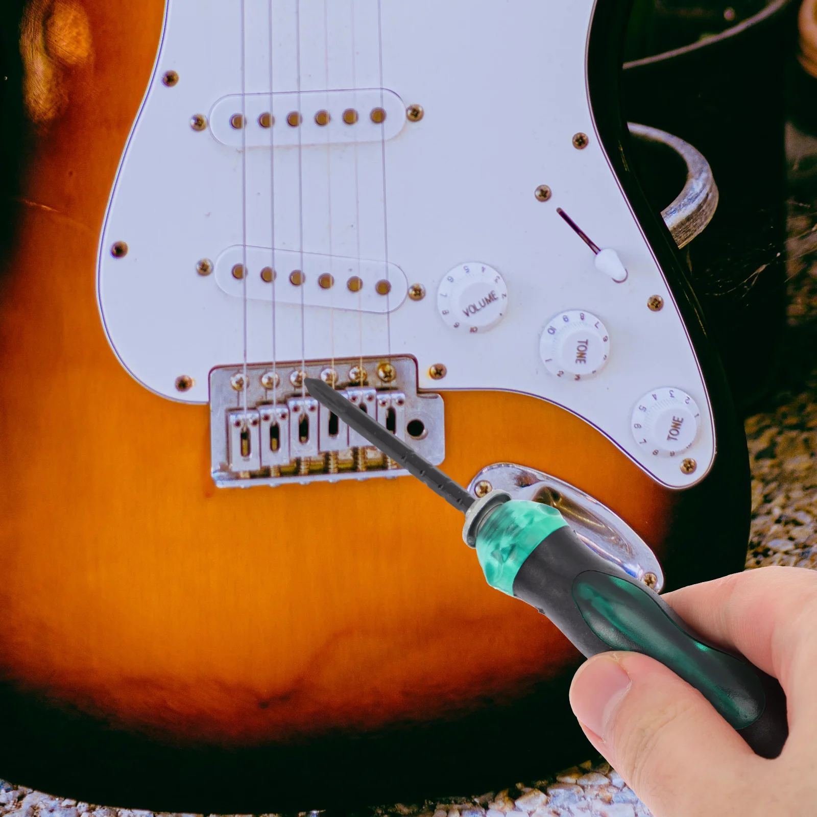 

1 set Guitar Repair Tools Maintenance Kit Portable Alloy PVC Plastic For Electric Bass M Banjo Ukulele Acoustic Guitar