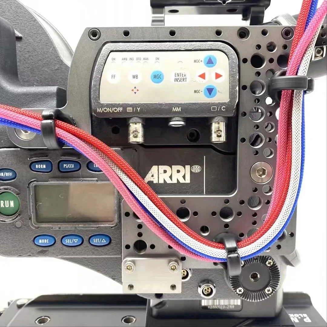 منظم كابلات الكاميرا SDI كاميرا فيديو إدارة الكبلات مقاطع 1/4 "3/8" المسمار أري الأحمر مشبك كابلات الطاقة HDMI حامل كابل البيانات