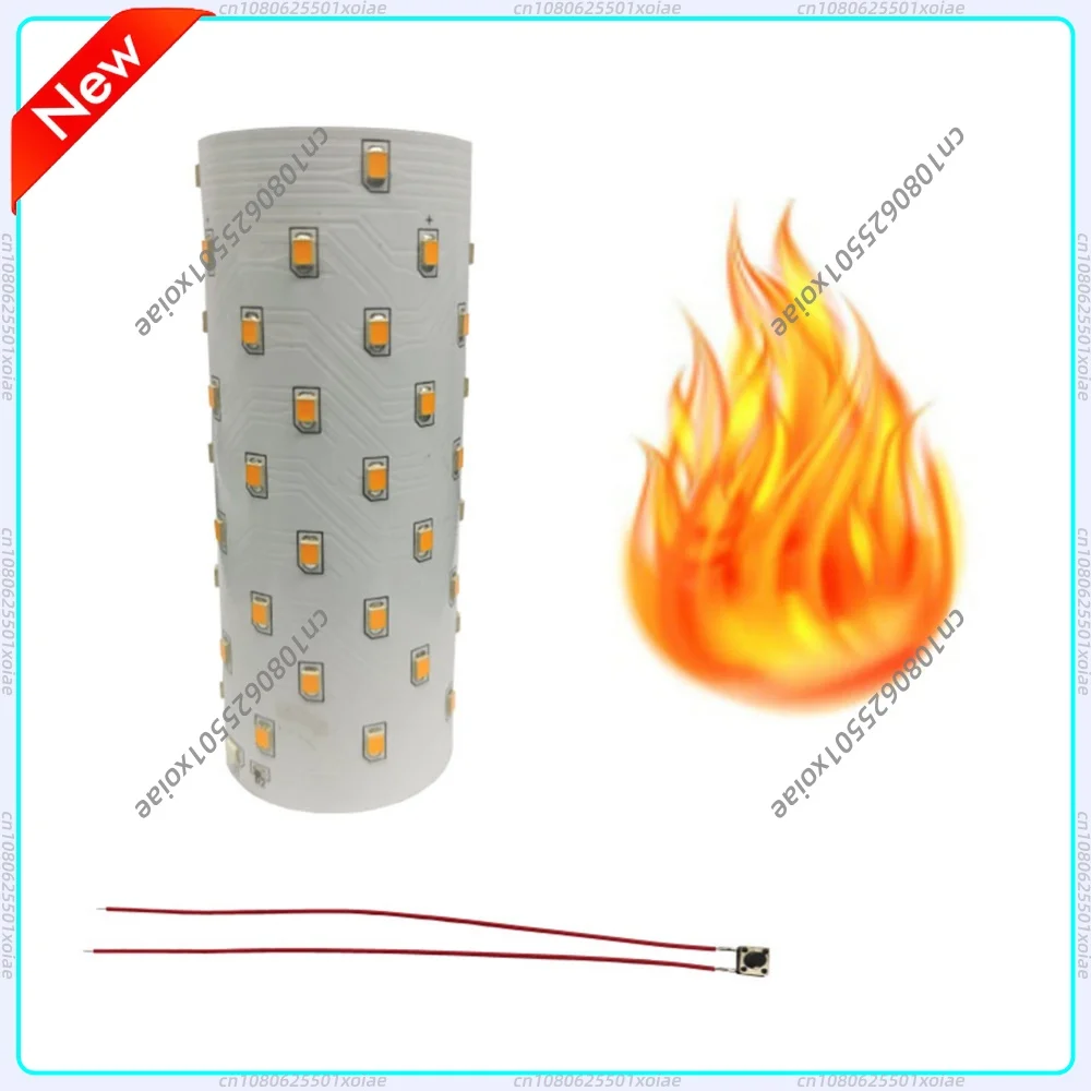 3.7V Solar Flame Lamp Controller 3 Modes 51 LED Control Drive Board Battery Powered Solar Candle Lamp Board Electrical Equipment