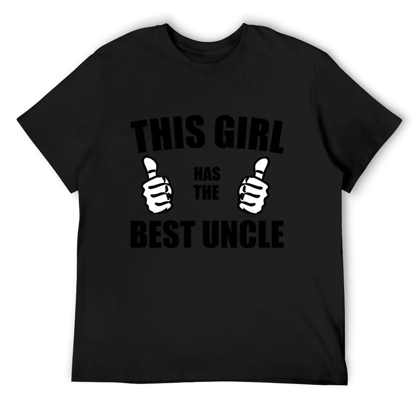 

THIS GIRL HAS THE BEST UNCLE T-Shirt plus size tops man clothes oversized oversize t-shirts man tee shirts for men