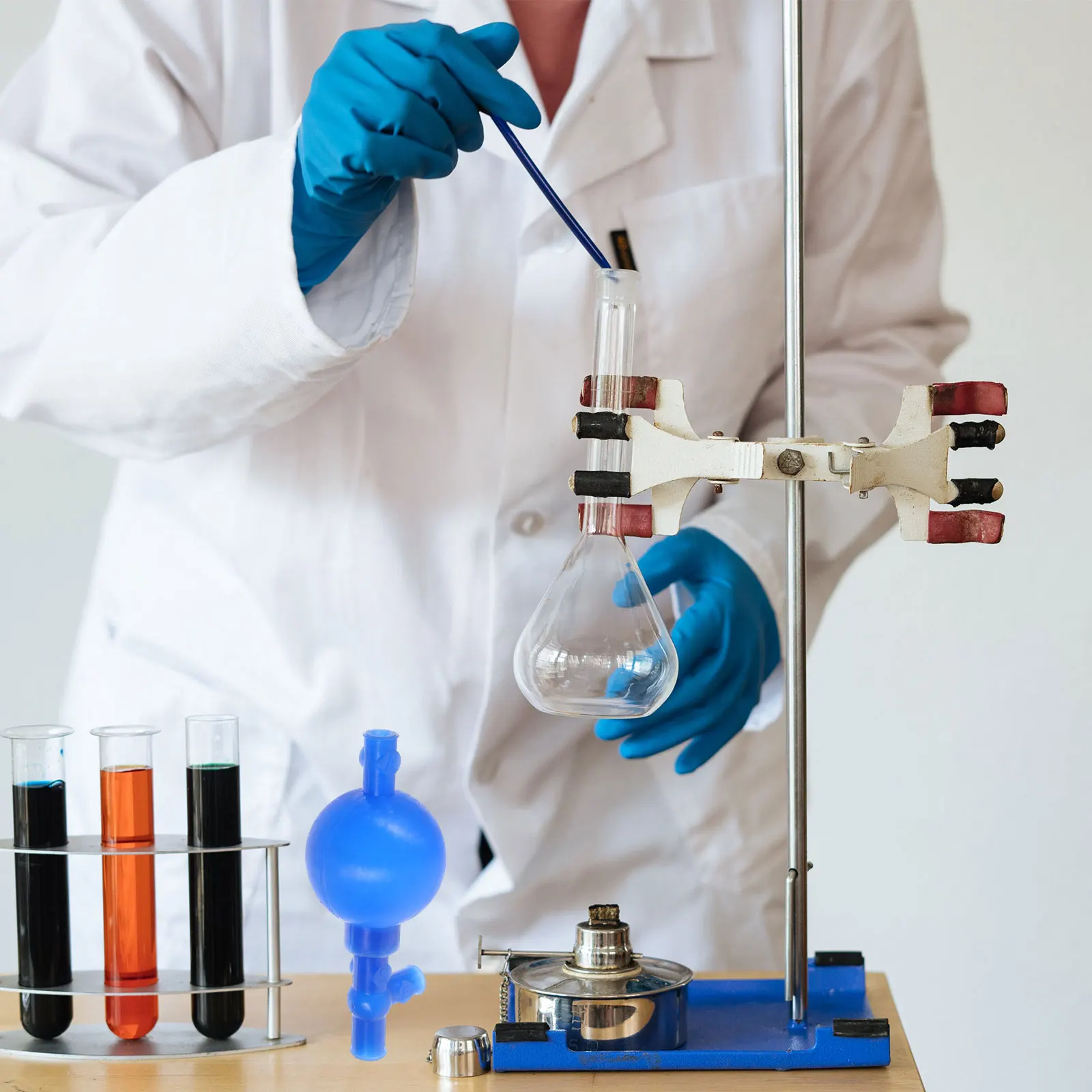 

Quantitative Suction Way Laboratory Laboratory Flush Pipette Filler Bulb Syringe Flush Device Practical Tool