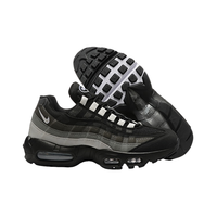 Nike Air Max 95 Men Fashion Retro Comfortable Versatile Wear-resistant Synthetic Leather Running Shoes Dark Grey FV4710-003