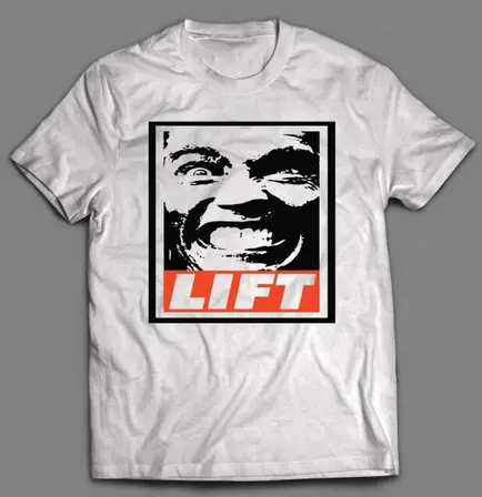 Bodybuilder Weight Lifting LIFT STREETWEAR Gym T Shirt