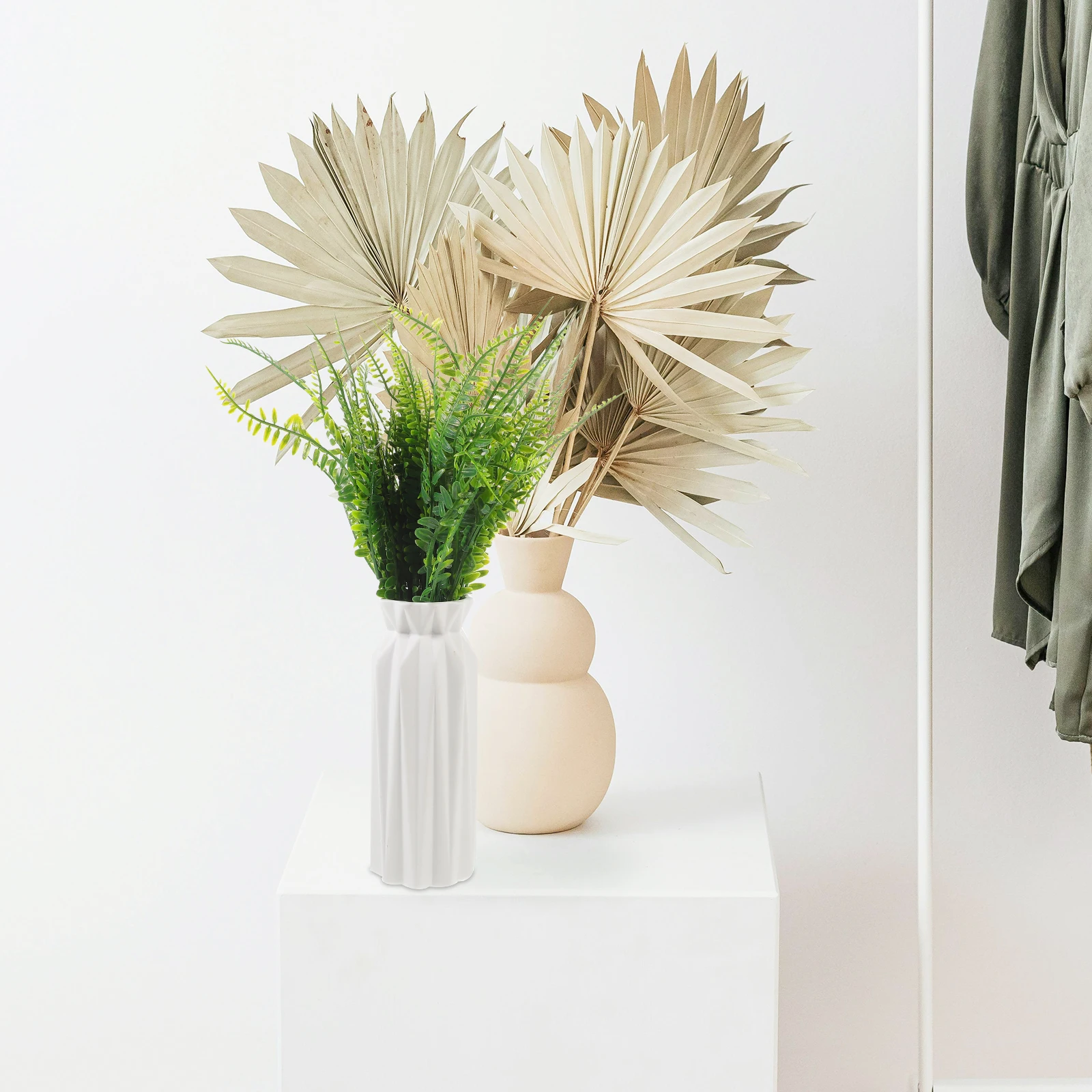 

Simulated Grass Faux Plant Stem Artificial Decor Plants Home Indoor Realistic Green Wall Bedroom Living Room Party