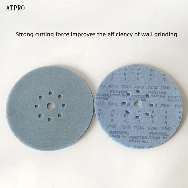 240 grão FESTOOL azul 9 polegadas 225mm lixa parede moagem 203318 granada