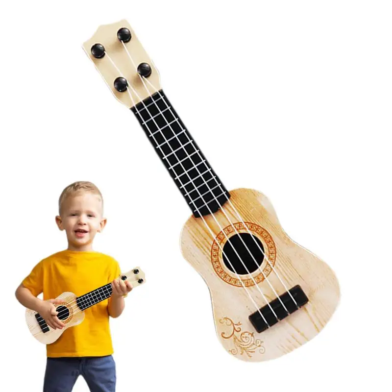 Kids Ukulele Beginner 4 Strings Mini Guitar Keep Tones Anti-Impact Kids Ukulele Beginner For Toddler Kids Boys Girls Early