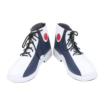 Pocket Mon Ash Ketchum Cosplay Kostym Skor Anime Handgjorda Konstläder Stövlar 10 best sales Ash costume - №8