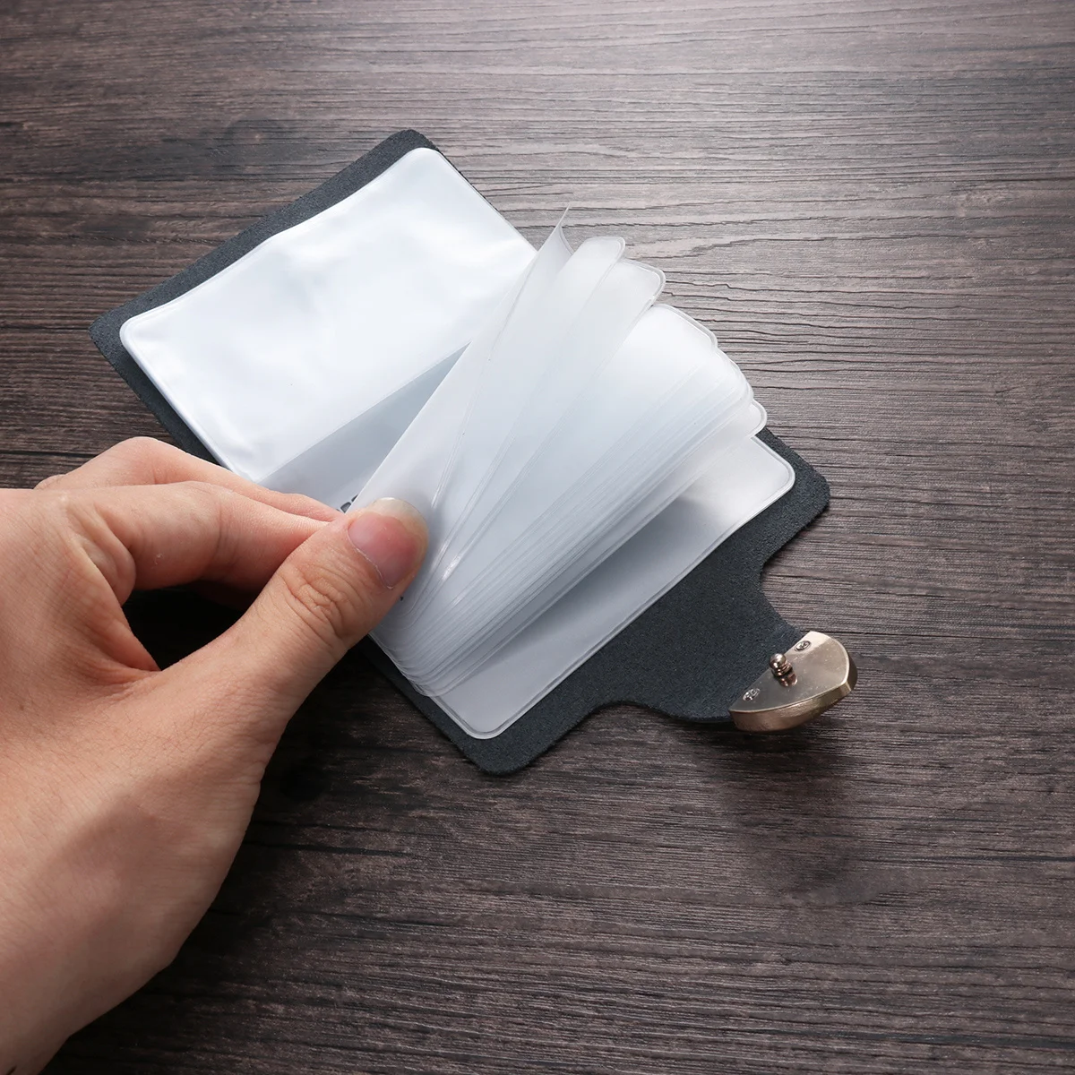 

Multi Slot For Credit Cards Credit Holder Bag Organizer Small Pouch Lightweight Travel Wallet Case Red