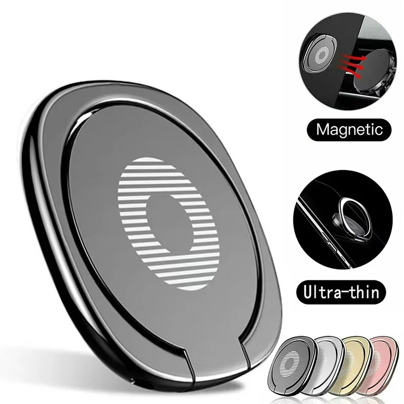 Universal Mini 360 Degree Cellphone Stand Finger Ring Holder Metal Mobile Phone Stand Smartphone Holder For iPhone Xiaomi Huawei