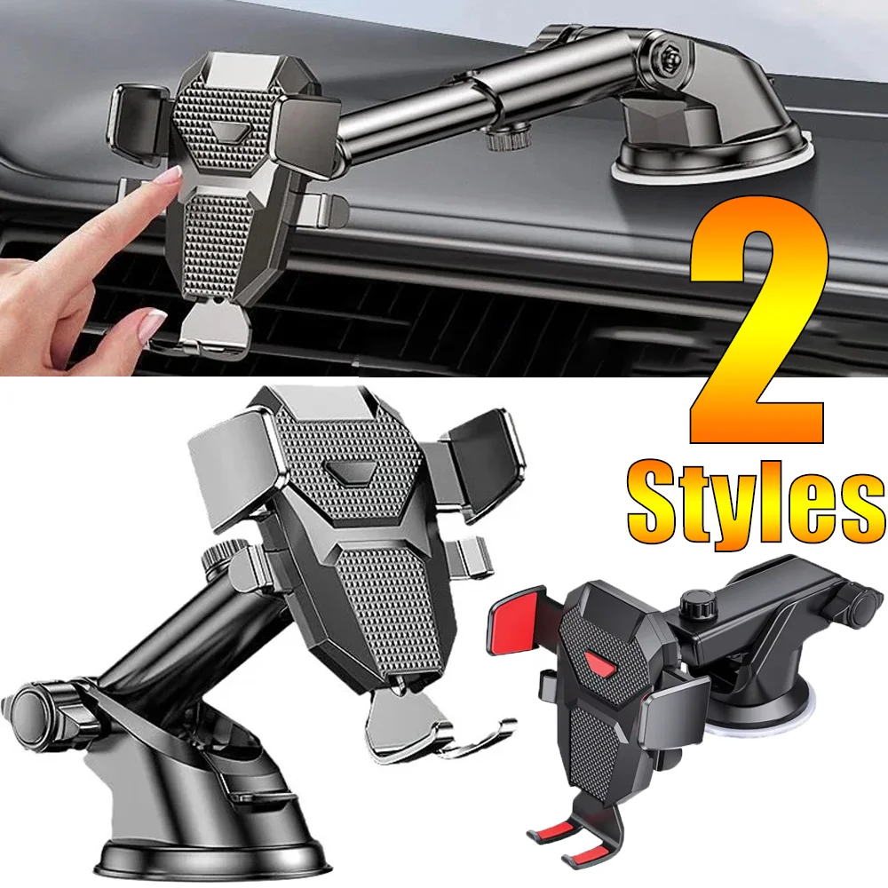 

Suction Cup Air Conditioning Vent Bracket High-quality Telescopic Anti-shaking Navigation Support Holder Auto Accessories