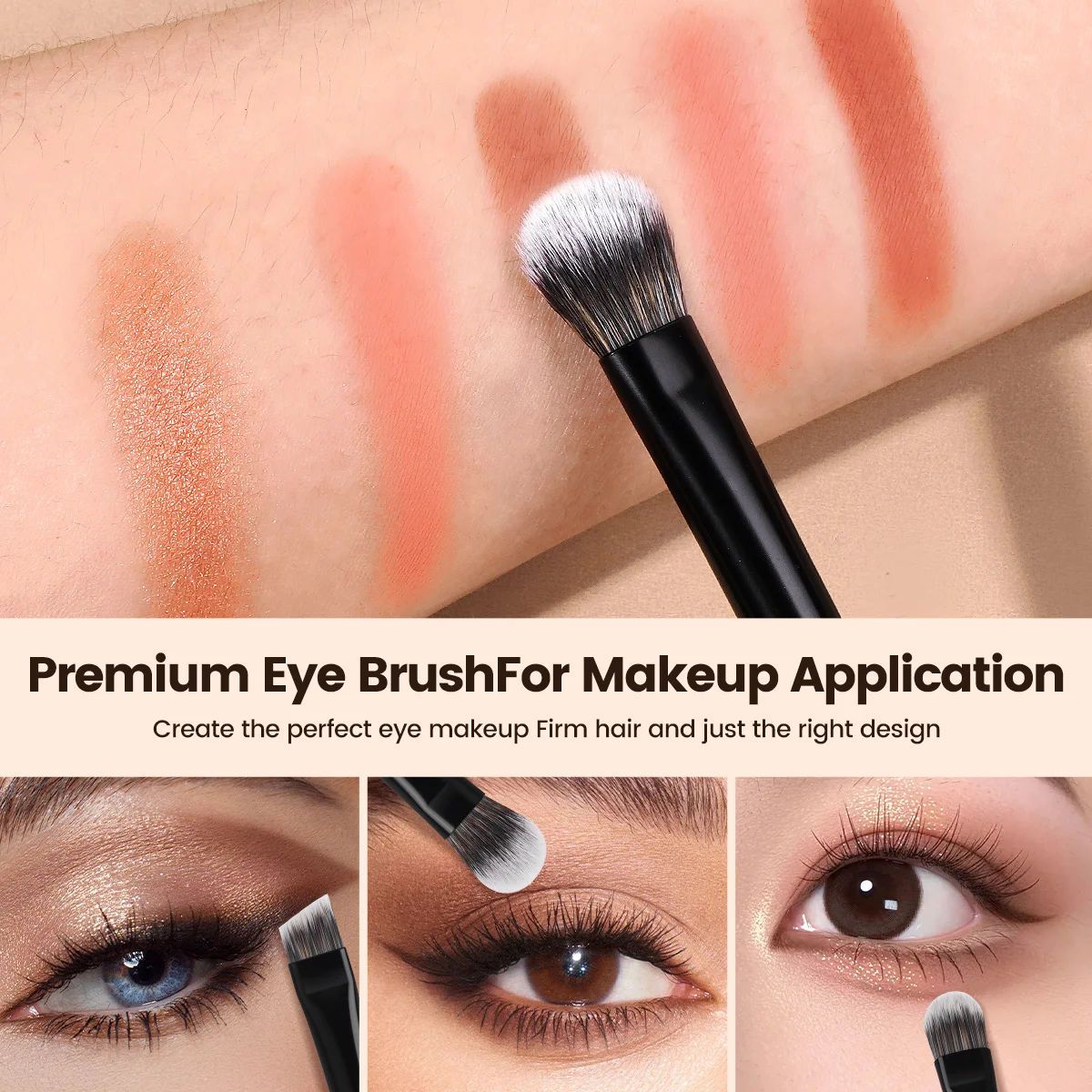 MAANGE 7pcs Premium Double-ended Face Makeup Brushes Perfect for Cheek Forehead Foundation Eyeshadow Blending Deepen Contour Kit