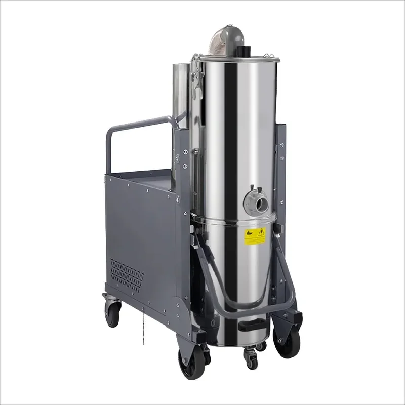 Manual New Industrial Vacuum Cleaner Cyclone Separation Double Bucket Low Noise 24-Hour Continuous CE