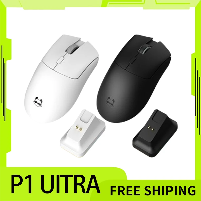 

Metaphyuni Mouse Metapanda P1 Uitra Tri Mode 4k Wireless Lightweight Custom Paw3395 Office Esport Gaming Mice For Pc Game Gift