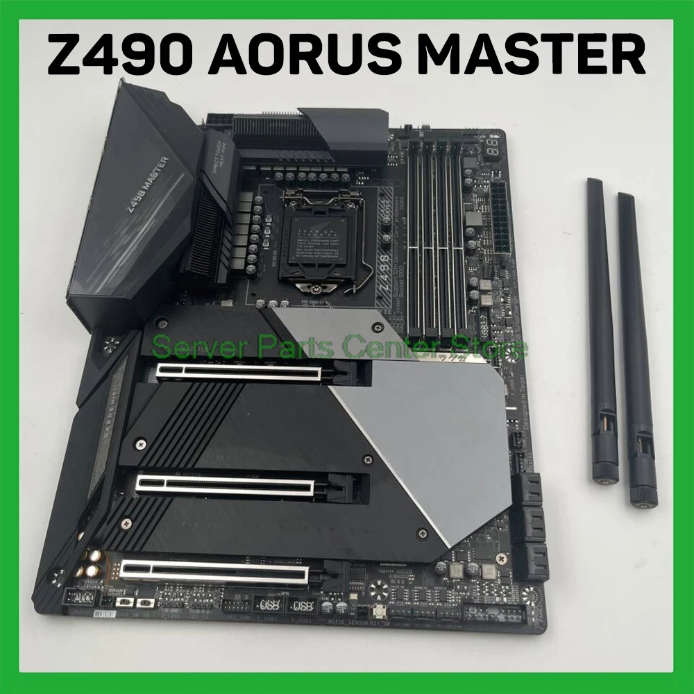 

Z490 AORUS MASTER для G-i-g-a-b-y-t-e настольная материнская плата 10-го поколения DDR4 6XSATA M.2