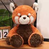 Lifelike Red Panda Stuffed Animals Raccoon Plush Toy Cute Panda Plushie Toy Gift For Kids Girlfriend Birthday Boy Christmas Gift