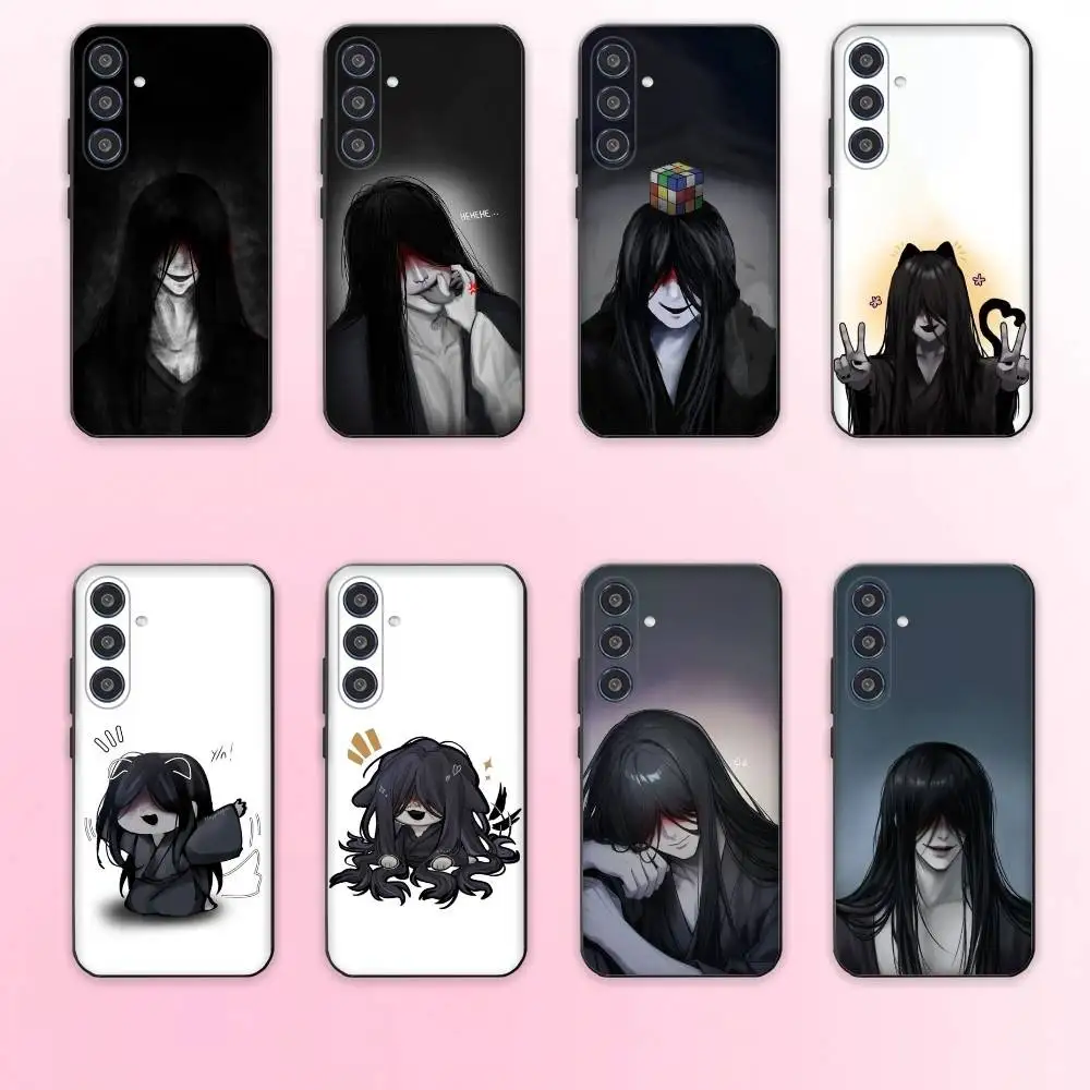 

Homicipher Mr C-crawling phone Case For Samsung Galaxy A73,A72,A71,A70,A53,A52,A51,Others Soft Black Shell