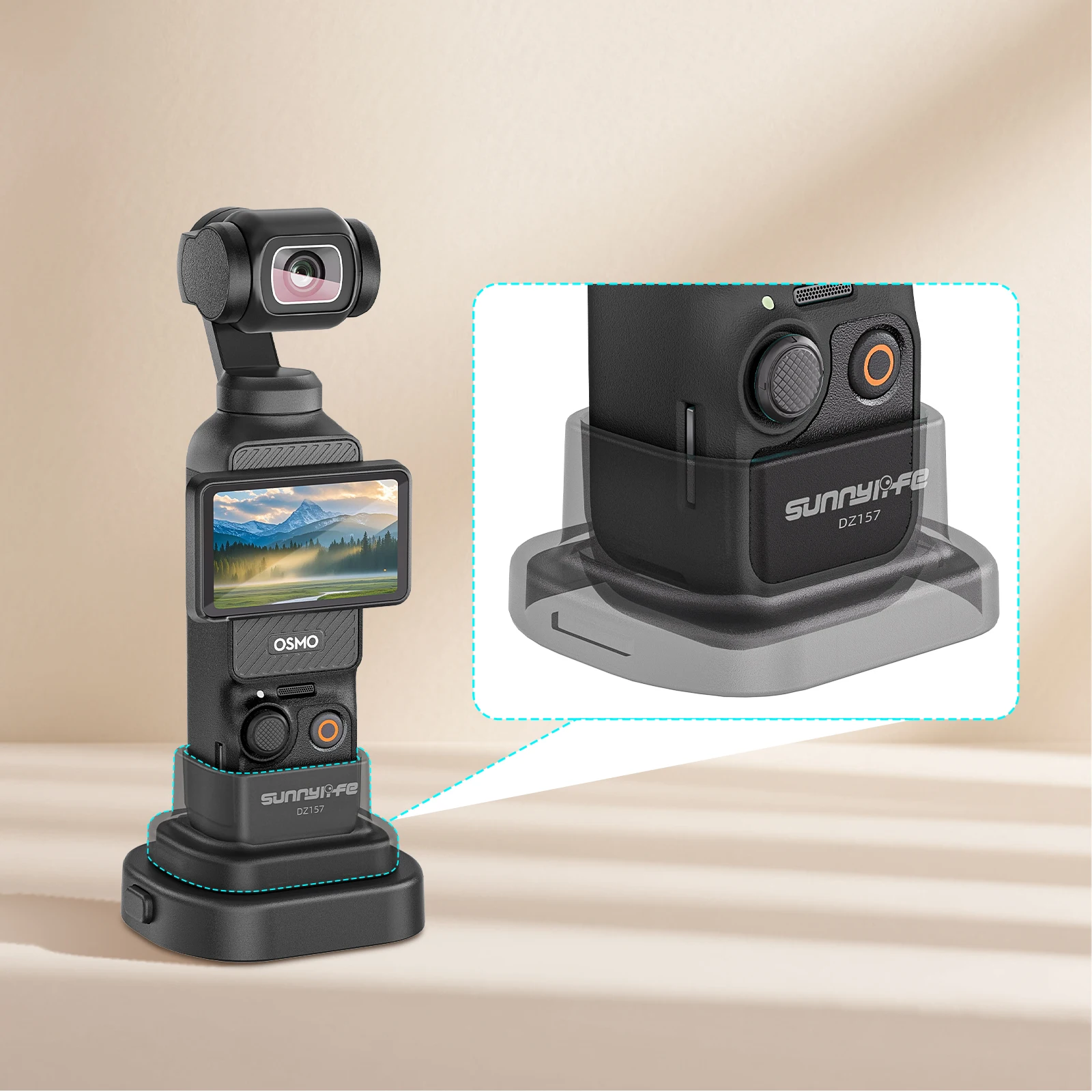 ZYOX DJI Osmo Pocket 4 Detachable Base