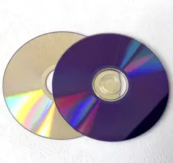 Wholesale 5 Discs Silver Back Surface D9 8.5 gb 8x DVD+R DL Discs