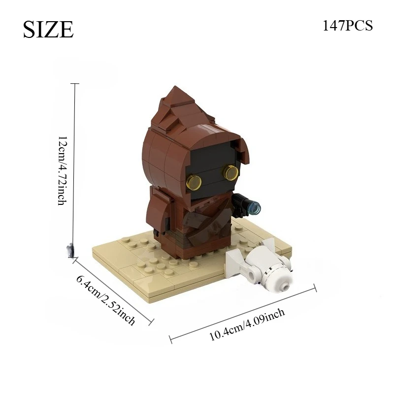

147 шт. Набор для сборки блокового человека — креативный набор моделей в пиксельном стиле для взрослых и подростков, головоломка-головоломка с руководством, праздничный подарок