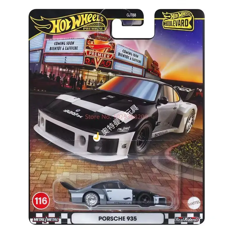 ماتيل هوت ويلز بريميوم بوليفارد 1/64 2022 سلسلة بوليفارد لاند روفر ديفندر تحصيل سيارات لعب دييكاست مركبة #6