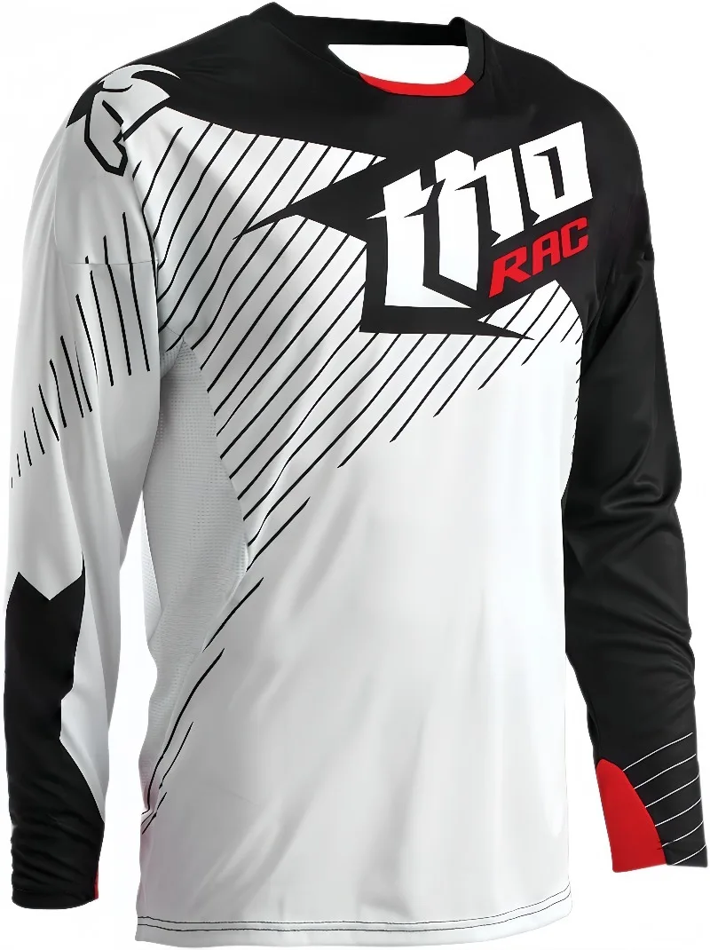 

Модная футболка с 3D принтом для езды на мотоцикле, с длинным рукавом, быстросохнущая, дышащая, удобная для байкеров, мужчин и женщин