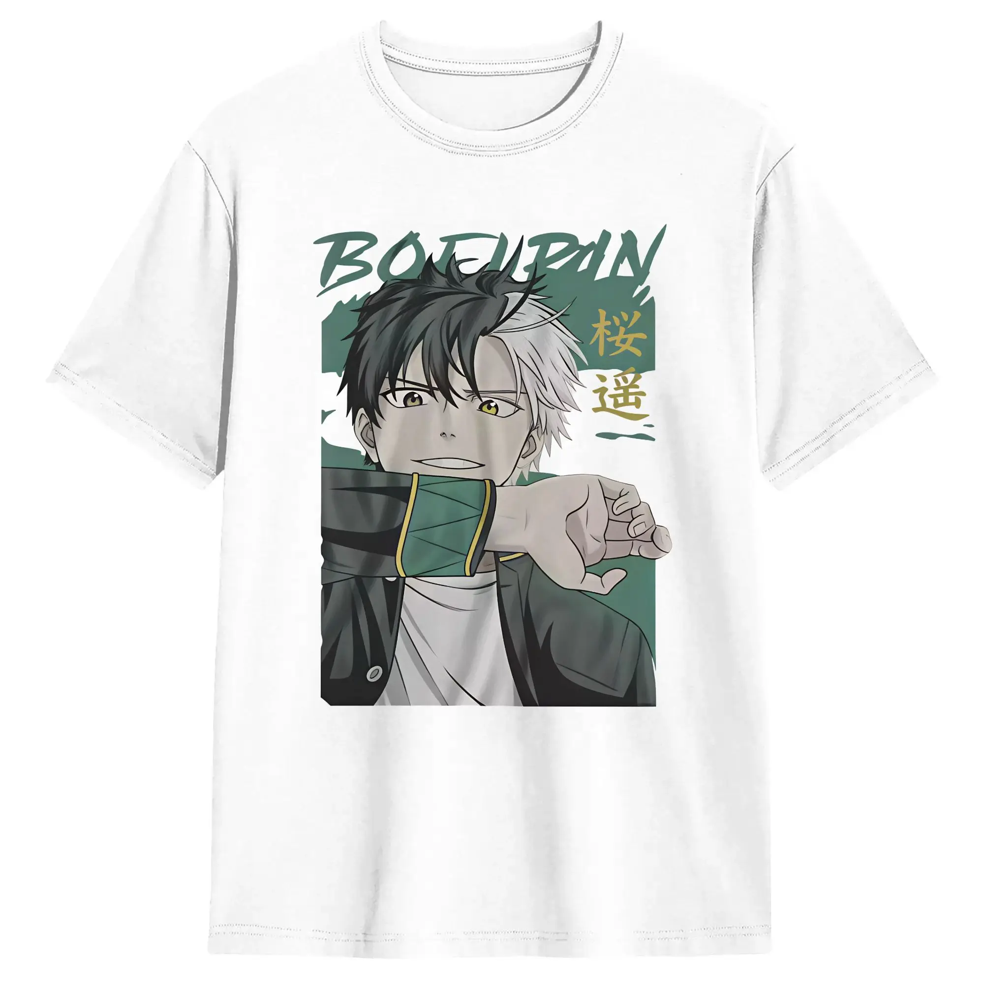 Ren Kaji 100 Cotton T-Shirt For Men Summer Wind Breaker Y2K Casual T Shirts Crewneck Harajuku Tees Oversized Wholesale Clothing