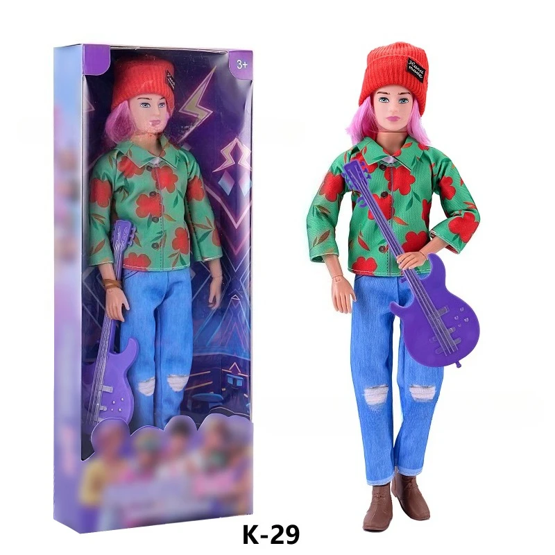 30cm Ken Doll Male with Clothes Toys 1/6 Joints Body