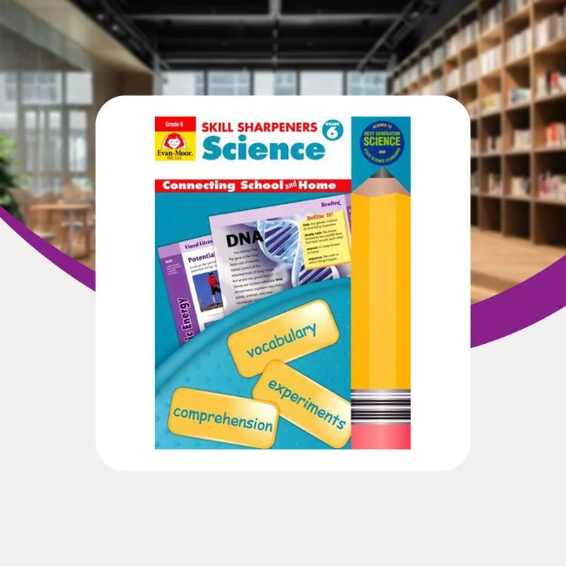 Skill Sharpeners Science Grade 6 EvanMoor EvanMoor 9781629381589 Book