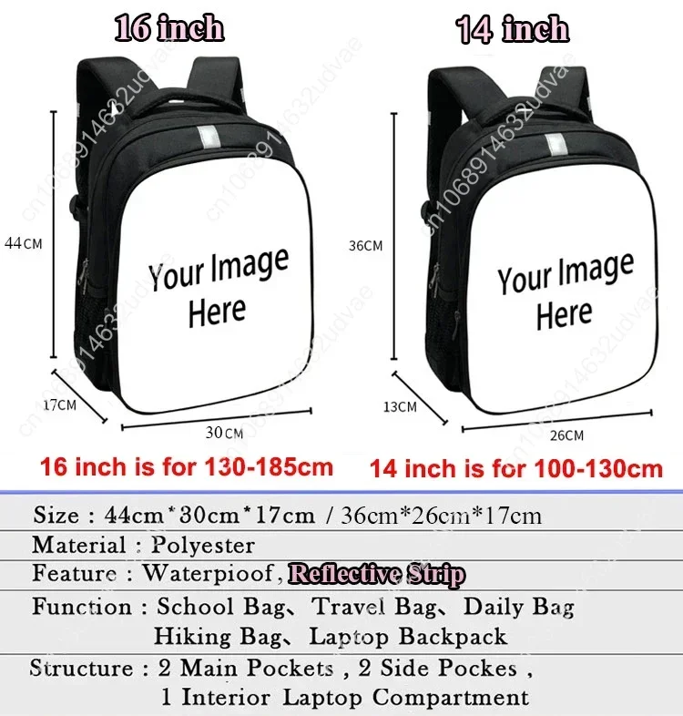 Custom Bag Let's Go Gorilla Tag Print Backpack For Teenager Women Men Rucksack Kids VR Gamer Daypack Children School Bags Laptop