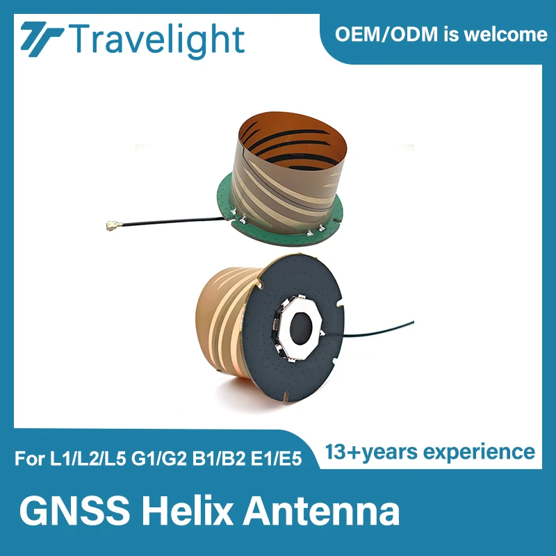 Trending Multiband L1 L2 L5 E 1 E5 RTK Helical Polarized Antenna Module GNSS GPS Drone Antennas Price