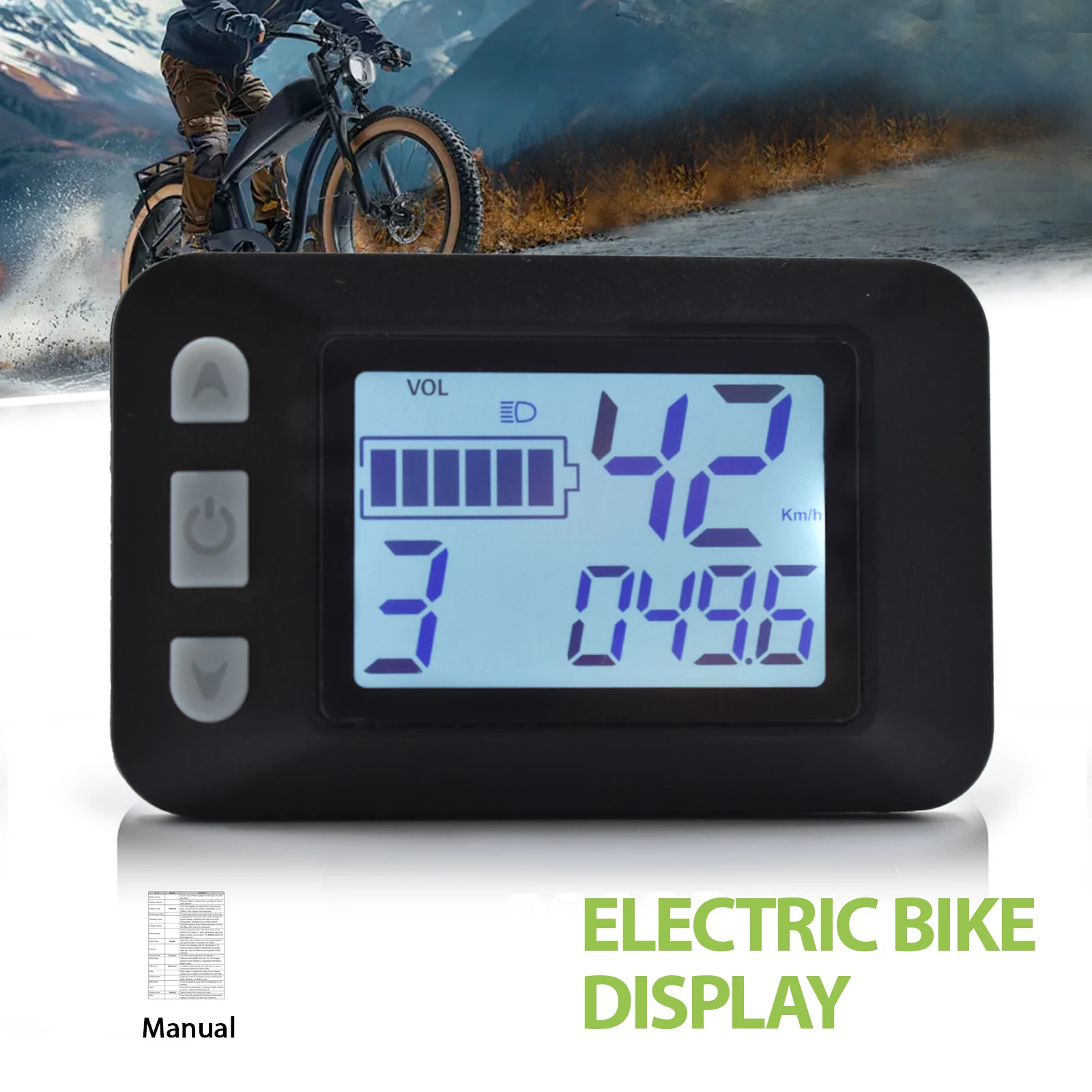 

P9 Electric Bike Computer wired Cycle Speedometer Bicycle Digital Stopwatch Cycling Odometer Cycling Computer bike accessories