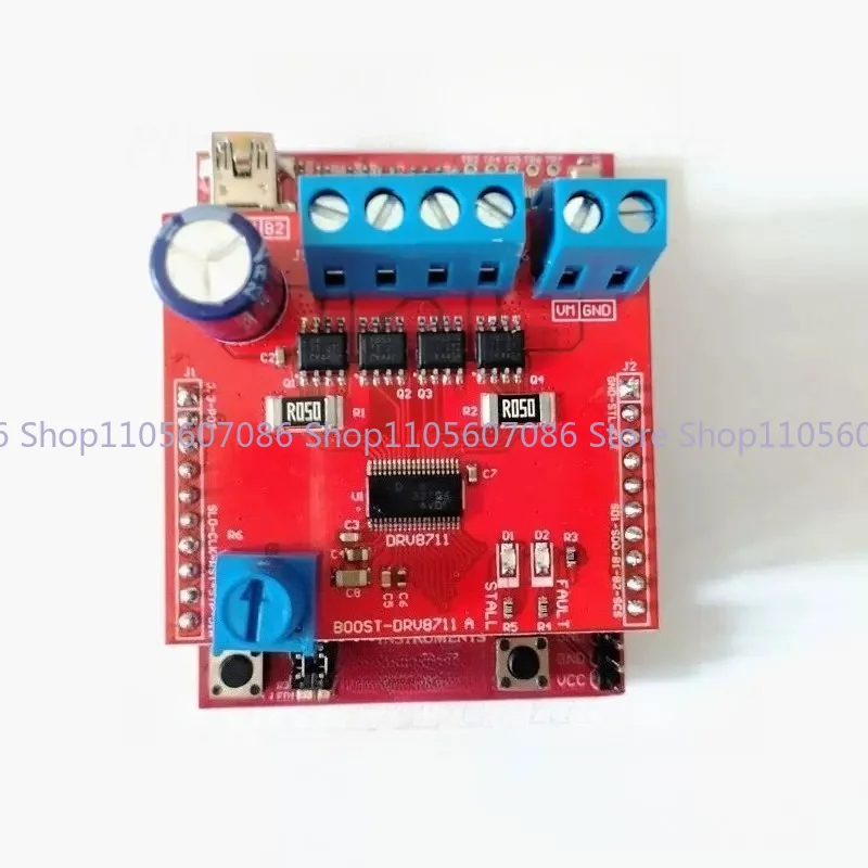 Stepper Motor Driver Board for BOOST-DRV8711 BoosterPack MSP-EXP430G2